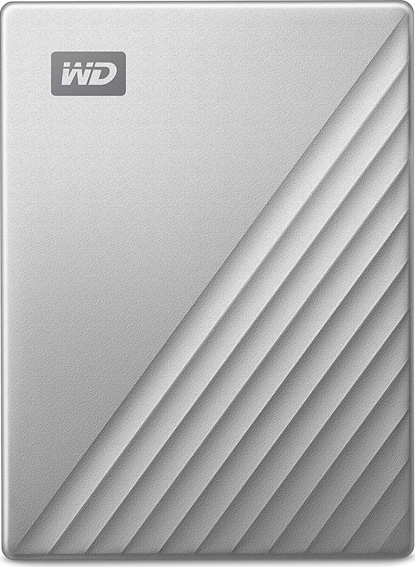 Dysk zewnętrzny HDD WD My Passport Ultra for Mac 2TB Srebrny (WDBKYJ0020BSL-WESN)