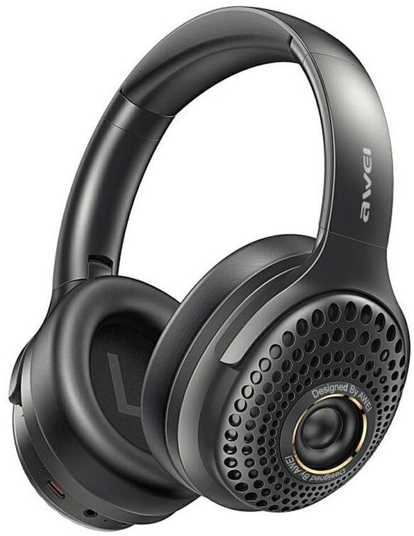 Awei Nauszne bezprzewodowe AT30 Bluetooth 6.0 czarne (AWEI310)