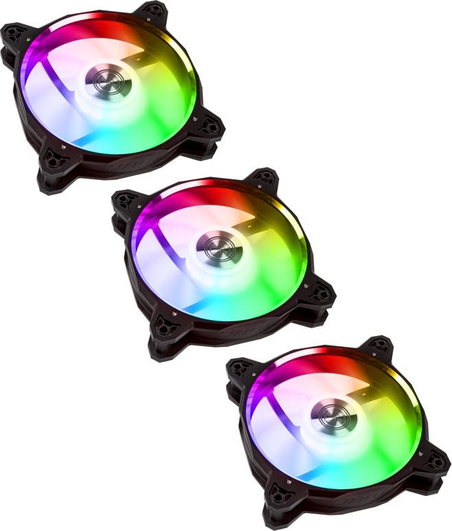 Wentylator Lian Li BR120 DRGB PWM 3-pack + Hub (BRDIGITAL-3RB)