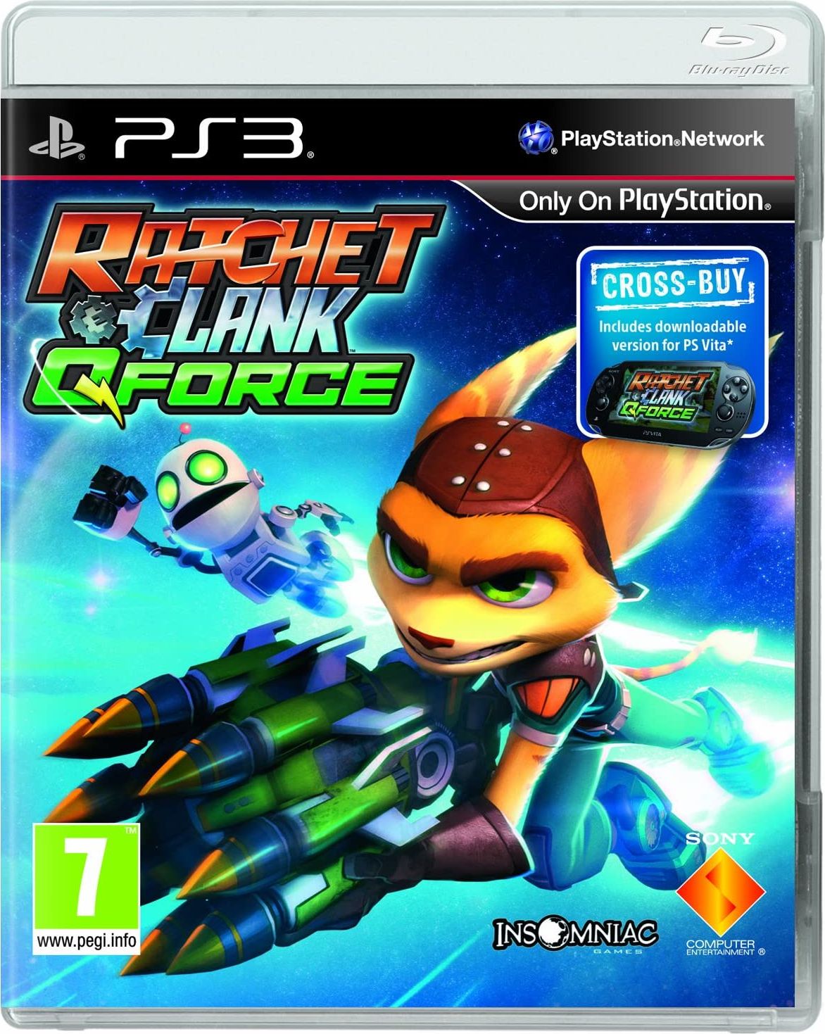 Insomniac Games Ratchet and Clank: QForce PS3