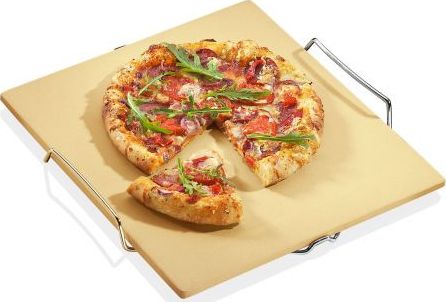 Kuchenprofi Kamień Kuchenprofi do pieczenia pizzy, na stelażu, 38x35 cm