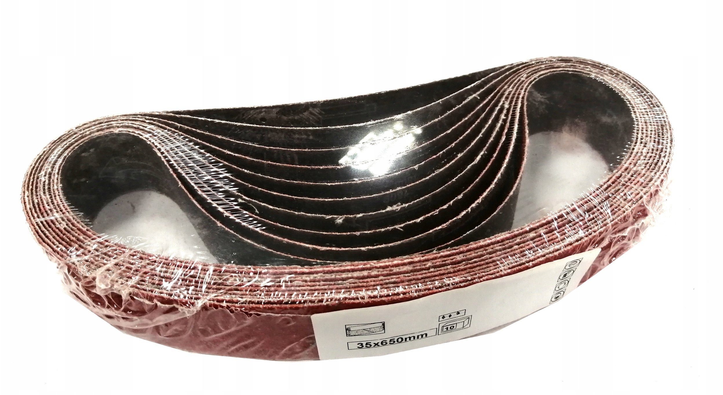 Glob Pas bezkońcowy 35x650mm płótno - zastosowanie przystawki: GS01-00, GS03-01, GS09-00 (GLOB-PAS-0...