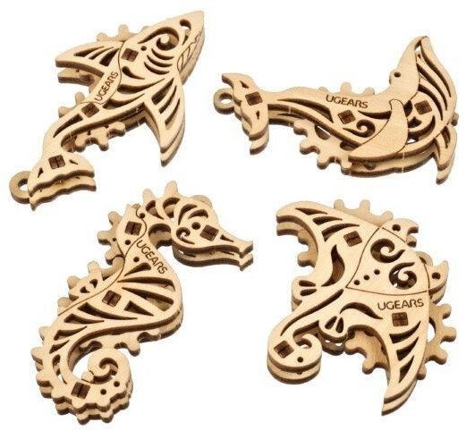 UGEARS Model Mechaniczny - U-Fidgety Spokojny Ocean