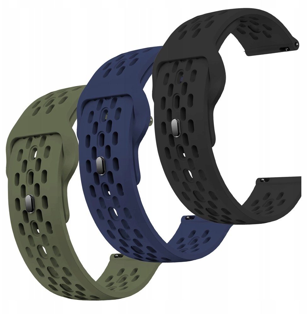 ChronSmarta Zestaw: 3x pasek ChronSmarta do smartwatch'a Garett Kids Essa 4G, Viva, Rose