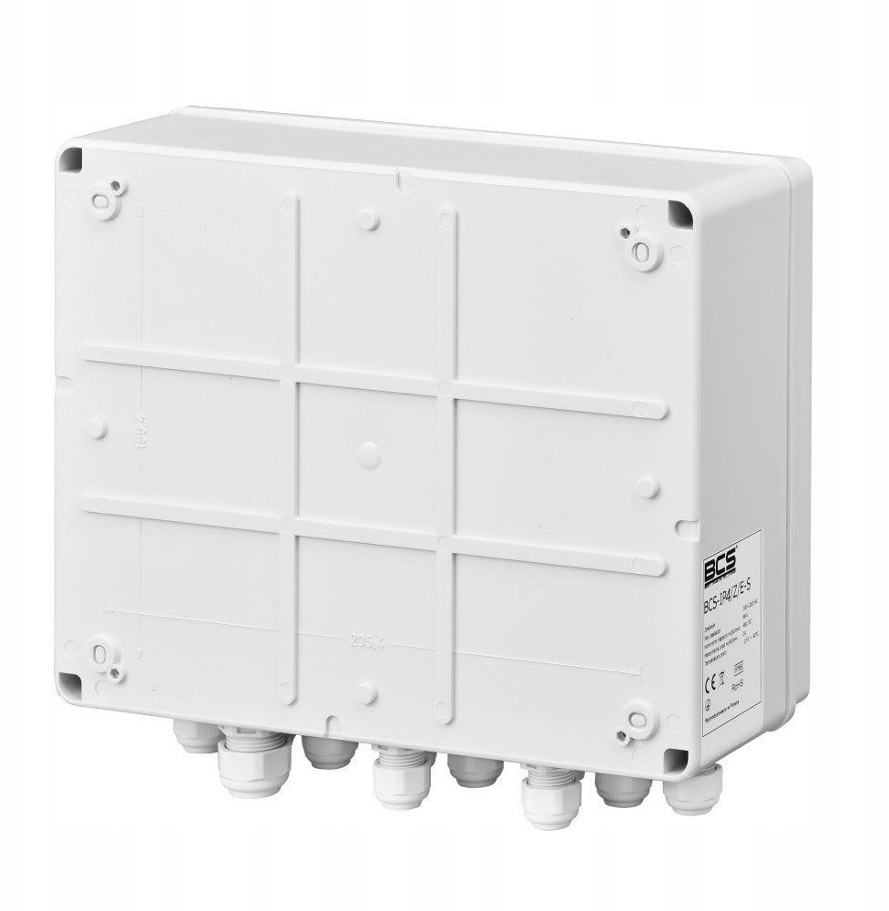 BCS -IP4/Z/E-S Zasilacz impulsowy ze switchem w obudowie zewnętrznej