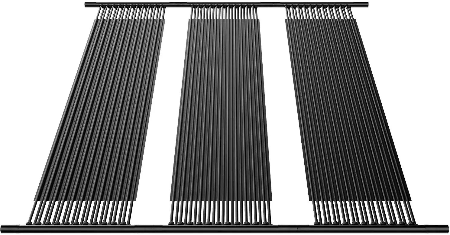 Ładowarka solarna Azo Solarne ogrzewanie basenu 1235 x 3100 mm HDPE 4 panele zestaw do basenów
