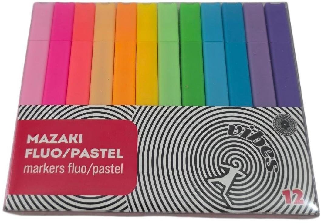 Ziemia Obiecana Mazaki Vibes pastel + neon 12kol