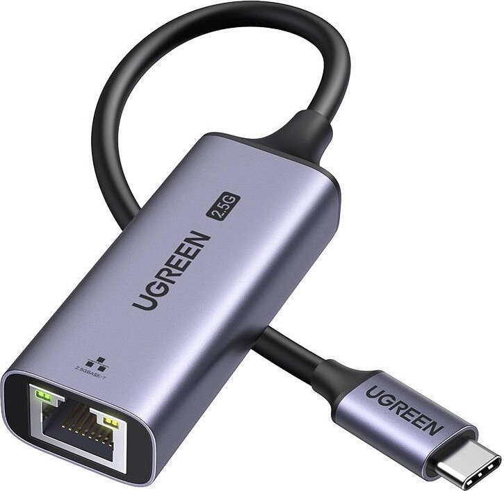 Adapter USB Ugreen CM648 USB-C - RJ-45 Czarny (25052)