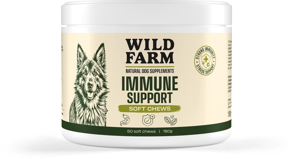 LAB V WILD FARM MIĘKKIE ŻUJKI Immune Support 180g (60szt) Naturalne wsparcie odporności i witalności...