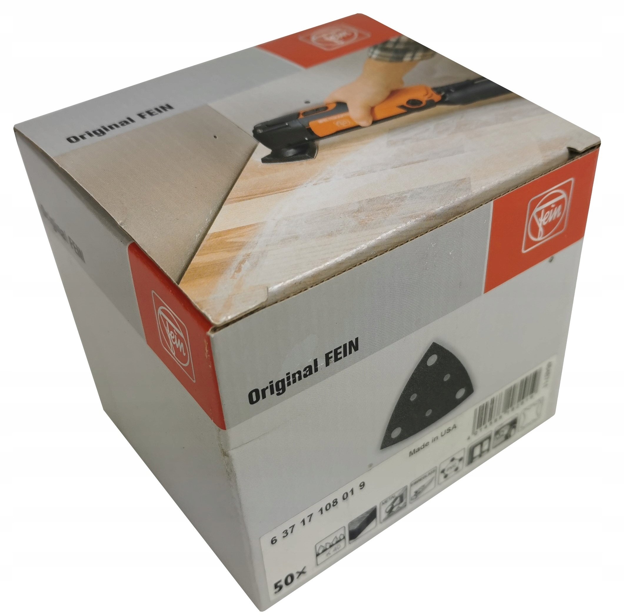 Fein Fein Sanding Pad punched Triangle K40 VE50