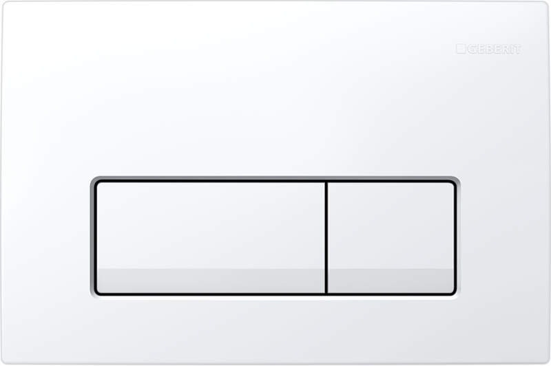 Przycisk spłukujący Geberit Delta 51 do WC biały (115.105.11.1)