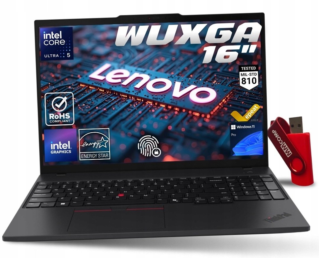 Lenovo ThinkPad T16 G4 Ultra 5 235U / 64 GB / 512 GB (21QES1FU00)