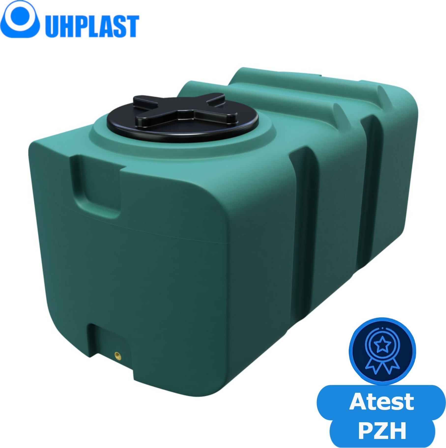 UHP Zbiornik na wodę 400l UHP KUBATON SK-400 Ciemnozielony