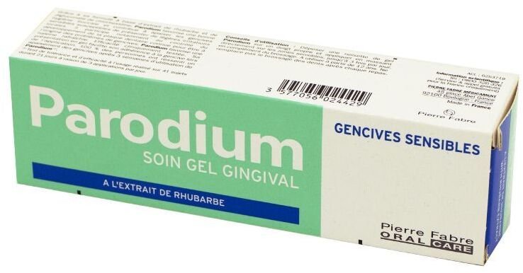 Pierre Fabre, Parodium, Gingival Gel, Antiseptic, 50 ml Unisex