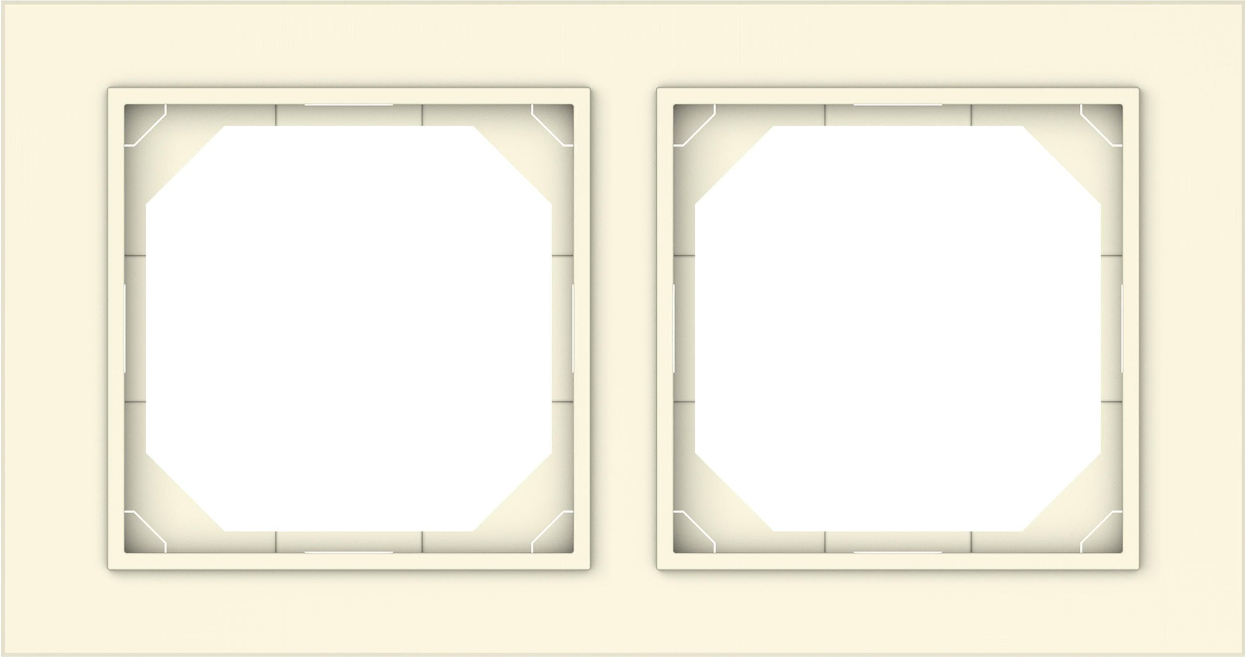 FRAME 2PL. IVORY R02 QR 1000