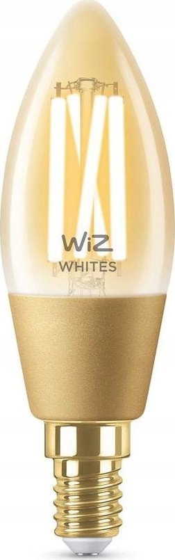 Signify WiZ Filament 25W E14 Kerzenform Amber Einzelpack