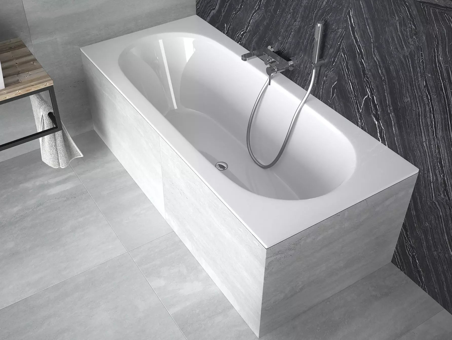 Wanna Besco WANNA VITAE SLIM 180x80 +W