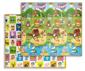 Milly Mally Mata piankowa składana Play Colourful Animals T1