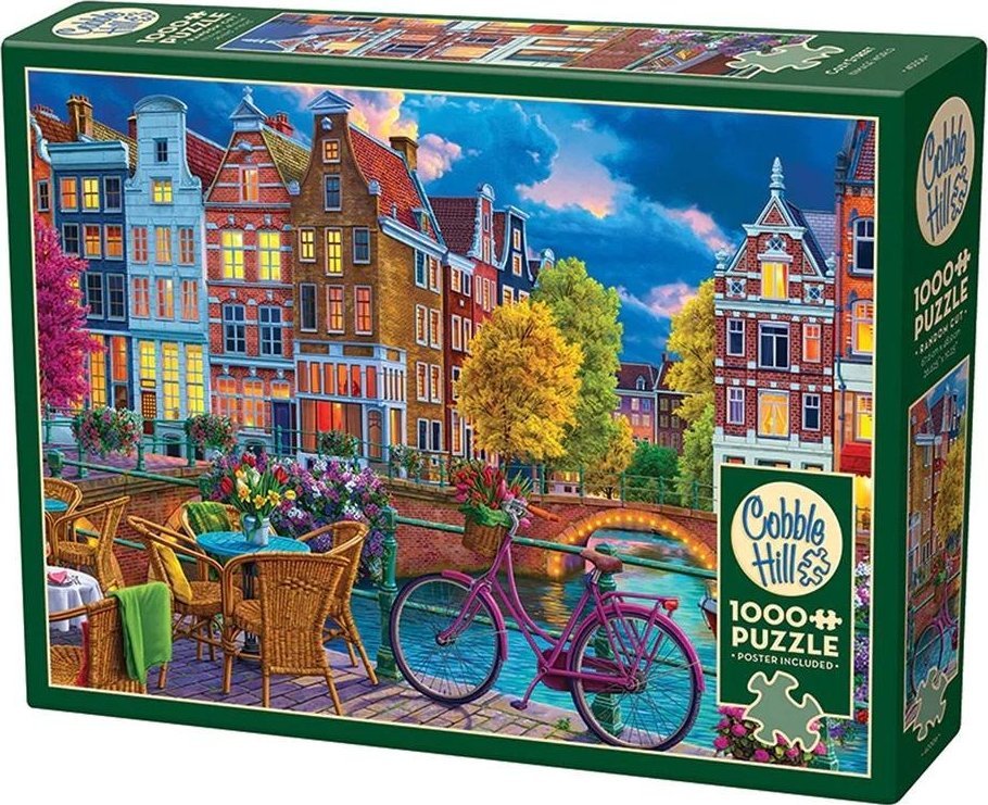 Puzzle 1000 Przytulna ulica G3