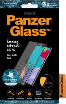 PanzerGlass SZKŁO HARTOWANE PANZERGLASS DO SAMSUNG GALAXY A52/A52 5G CZARNY