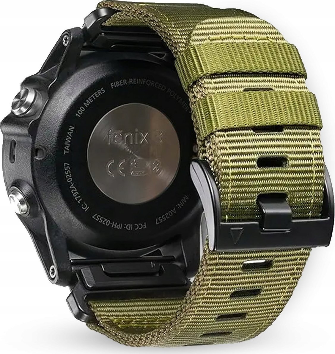 PASEK NYLONOWY DO GARMIN FENIX 5 6 7 8 E PRO SOLAR INSTINCT EPIX QUCIKFIT