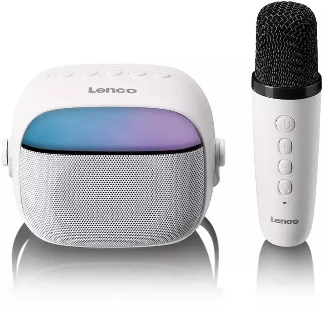 Głośnik Lenco Bluetooth głośnik z mikrofonem BTC-020WH (8711902093770)