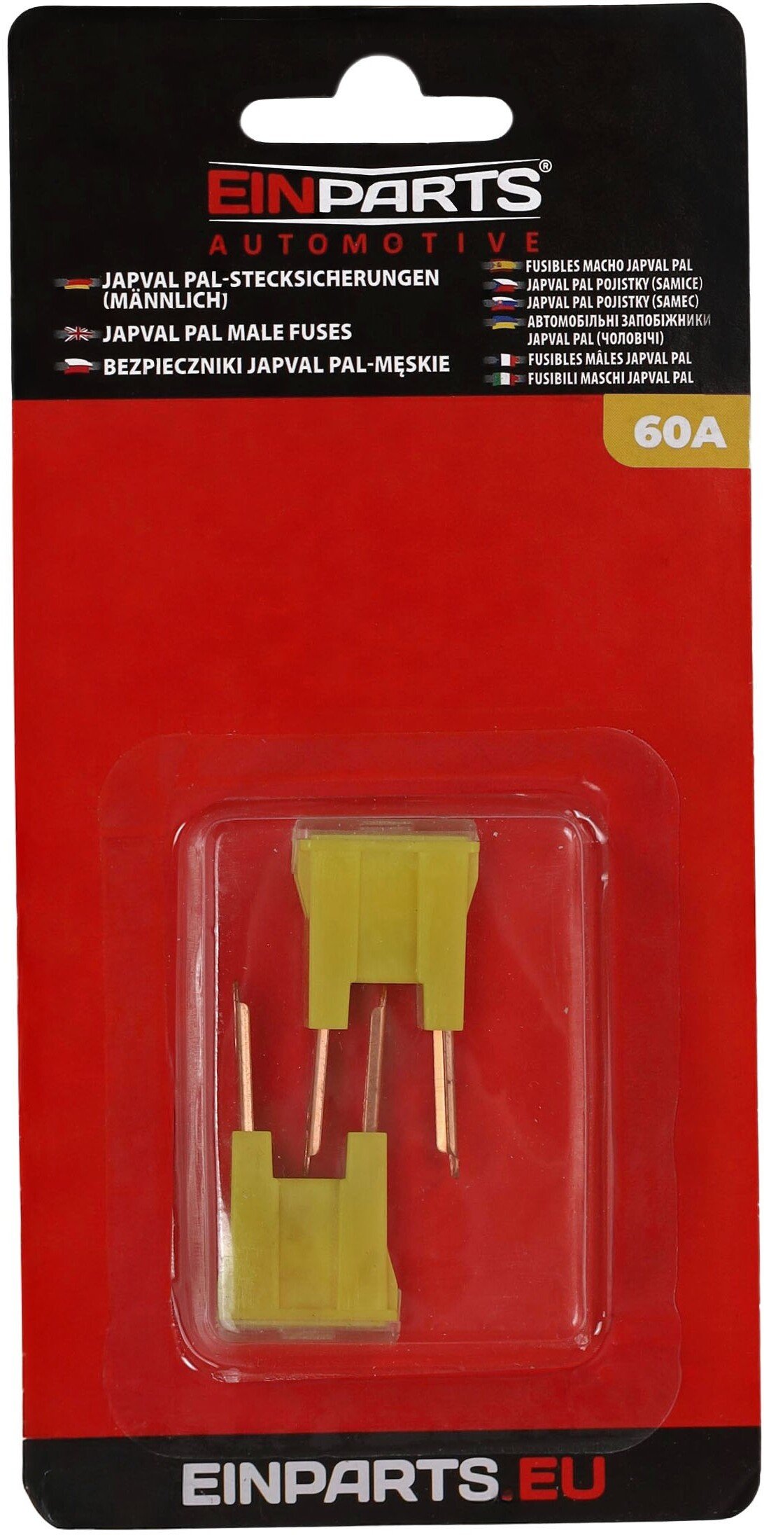 Einparts Automotive Bezpieczniki PAL BOLT-DOWN 60A EPFUSE18, 2 szt.