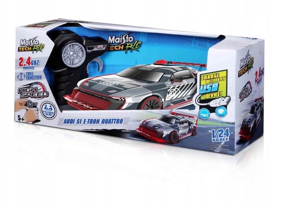 *****MAISTO RC Audi E-Tron S1 Quattro USB 82342