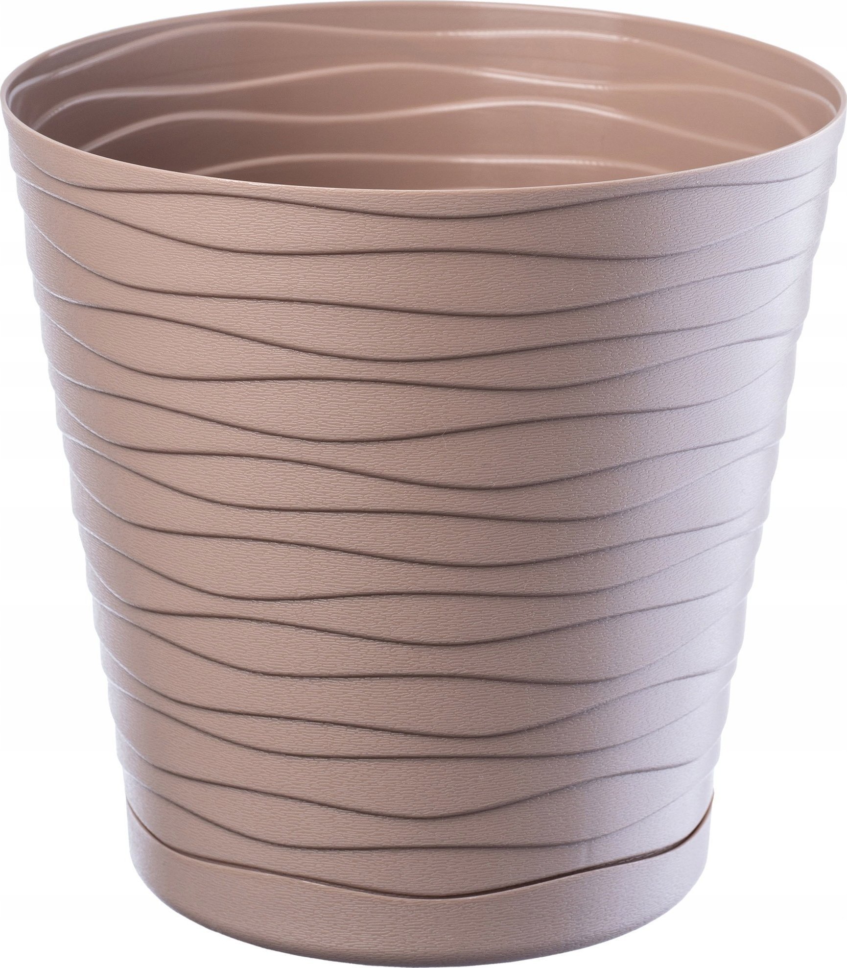 Kadax Doniczka Osłonka Na Kwiaty Podstawka Śliwkowa 19cm