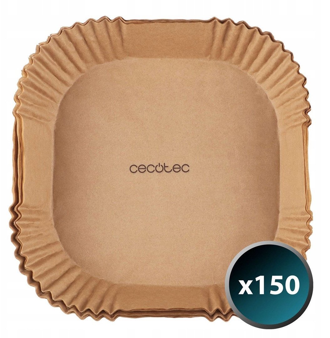 Cecotec Foremki papierowe Cecofry Paper - 150 szt. 20-24cm x 4,5cm