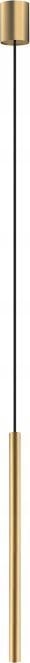 Lampa wisząca Nowodvorski Nowodvorski Laser 10453 lampa wisząca zwis 1x10W G9 satynowe złoto