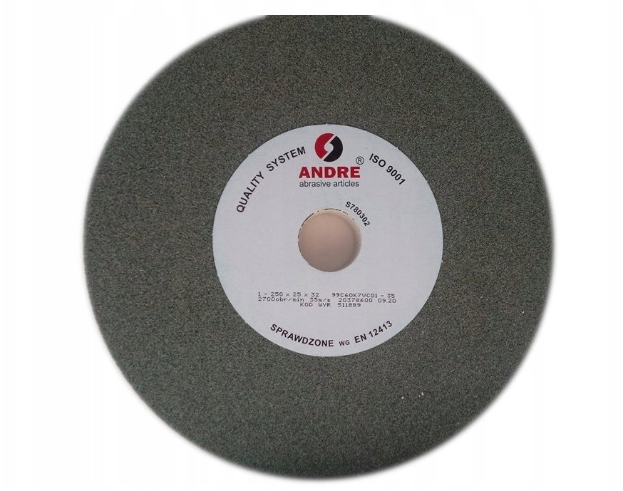 Andre ANDRE ŚCIERNICA PŁASKA 250mm x 25mm x 32mm 99C60K7VC01-35 ZIELONA "TYP 1"