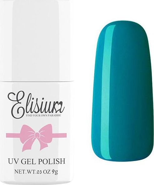 Elisium ELISIUM_UV Gel Polish lakier hybrydowy do paznokci 040 Deep Ocean 8ml