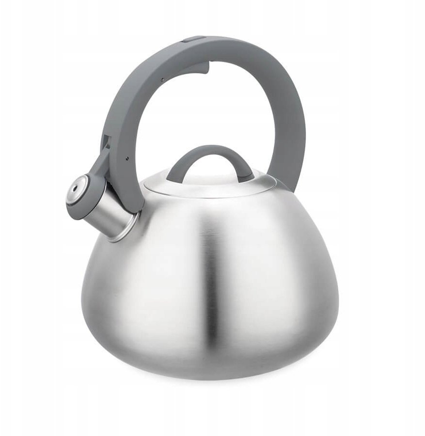 Maestro Czajnik stalowy z gwizdkiem na gaz indukcję 2.8L srebrny MAESTRO MR-1312