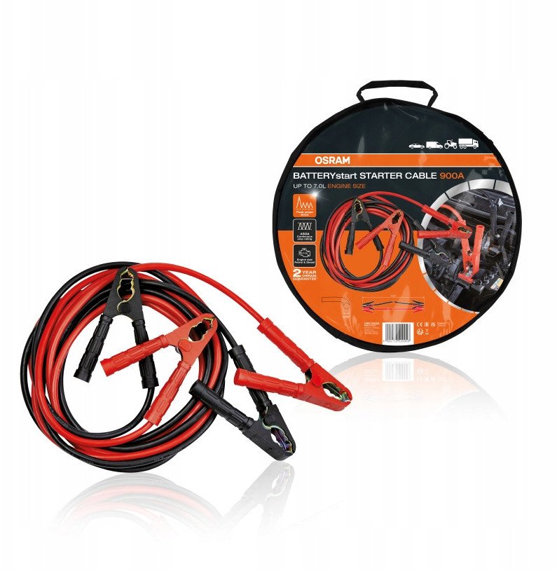 BOOSTER CABLES OSRAM 900 A