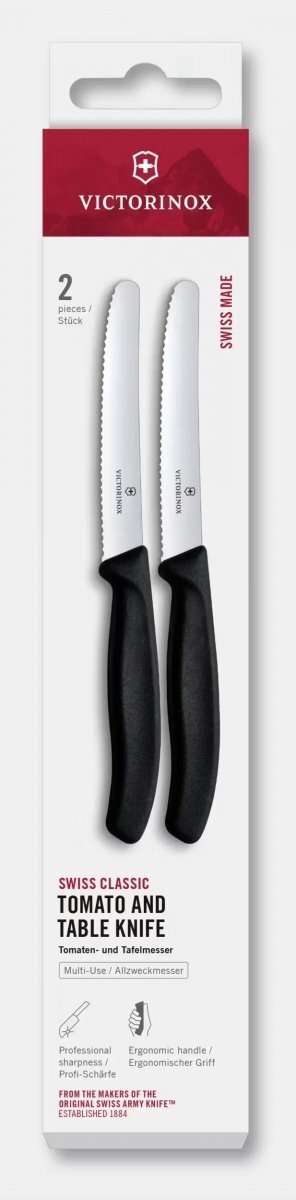 Victorinox Noże stołowe do pomidorów Swiss Classic 2 elementy 6.7833.2