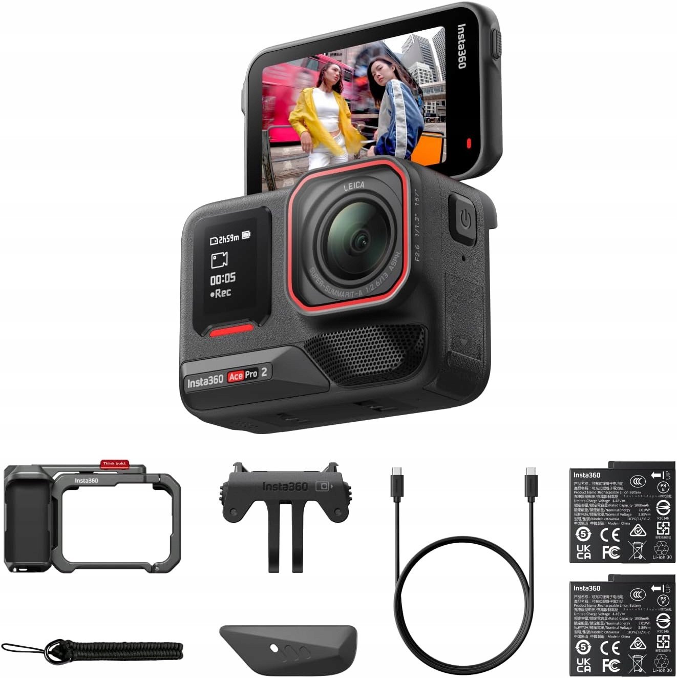 Kamera Insta360 Ace Pro 2 Xplorer czarna
