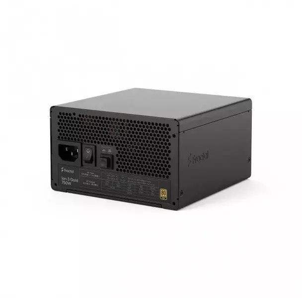 Fractal Design Power Supply, Black | Ion 3 Gold | 750 W