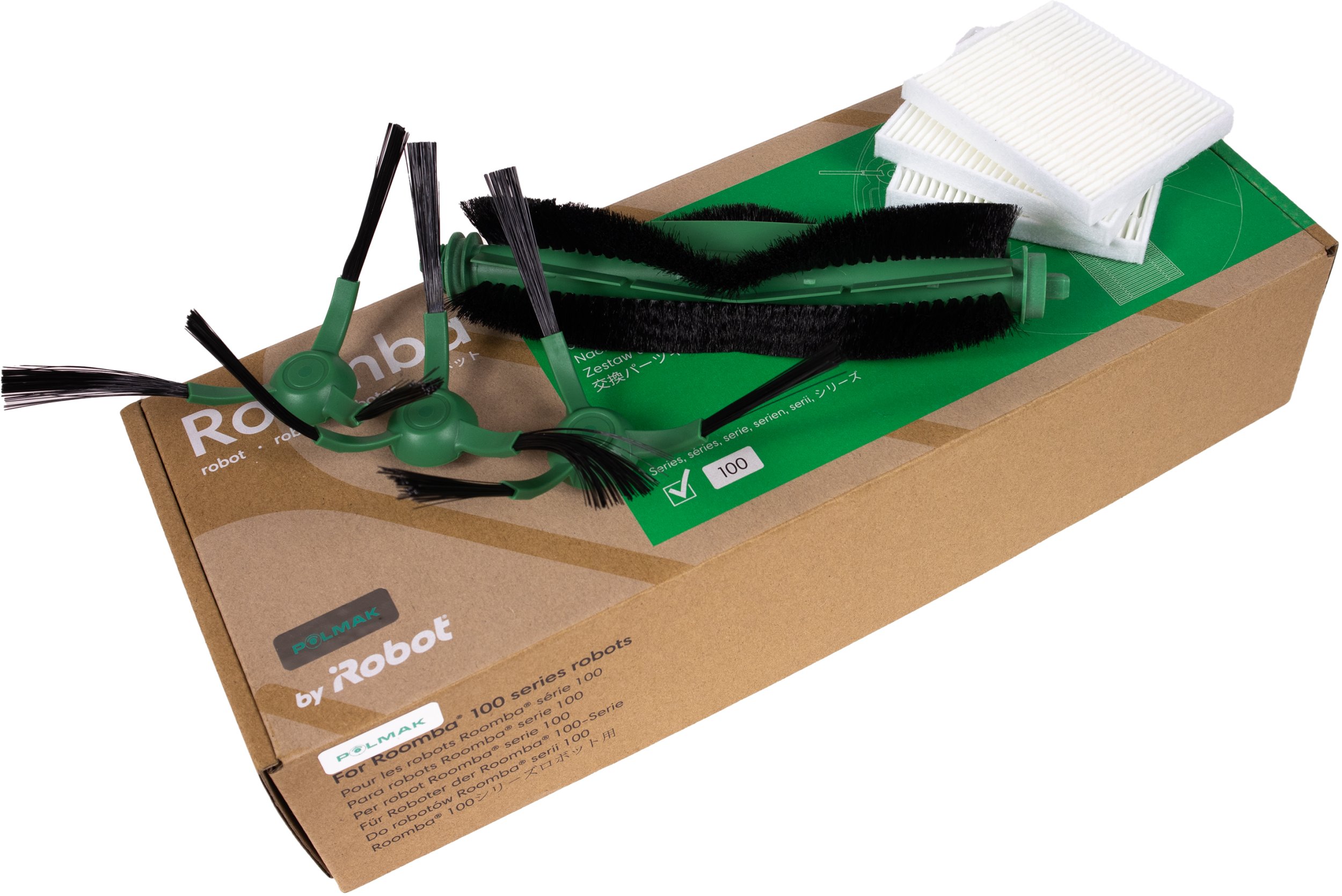 Zestaw uzupełniający- Szczotki i Filtry do iRobot Roomba Combo 105/105+