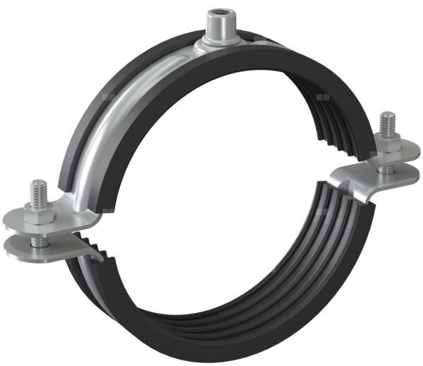 Obejma do wentylacji z okładziną 450 BK