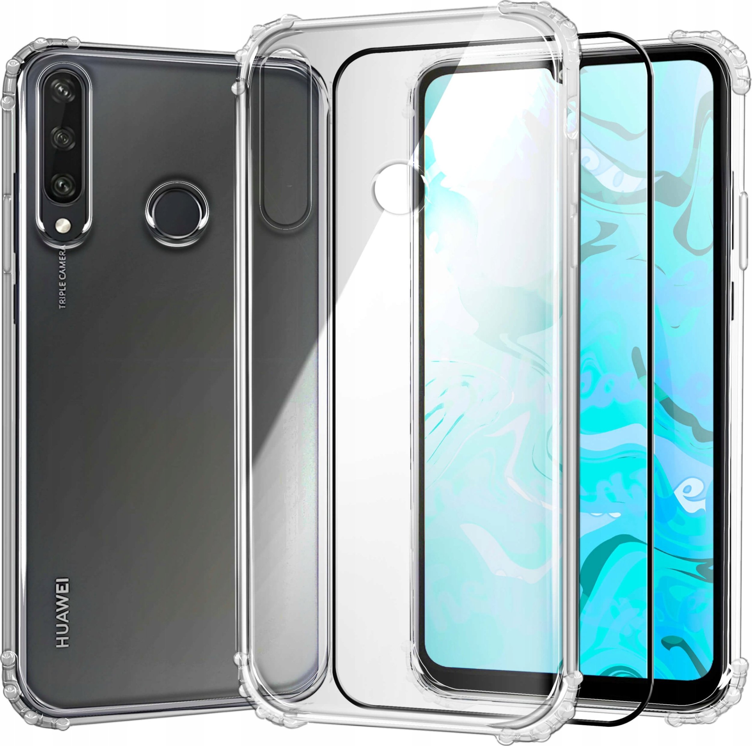Hello Case ETUI PANCERNE DO HUAWEI Y6P | CASE SILIKON GUMOWE SLIM ANTI SHOCK SZKŁO