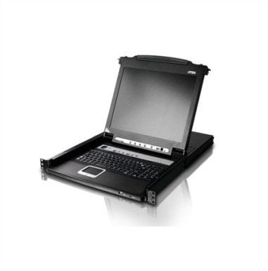 Przełącznik KVM LCD ATEN CL5708M 43 cm, USB-PS/2, VGA, 8 portów, układ brytyjski