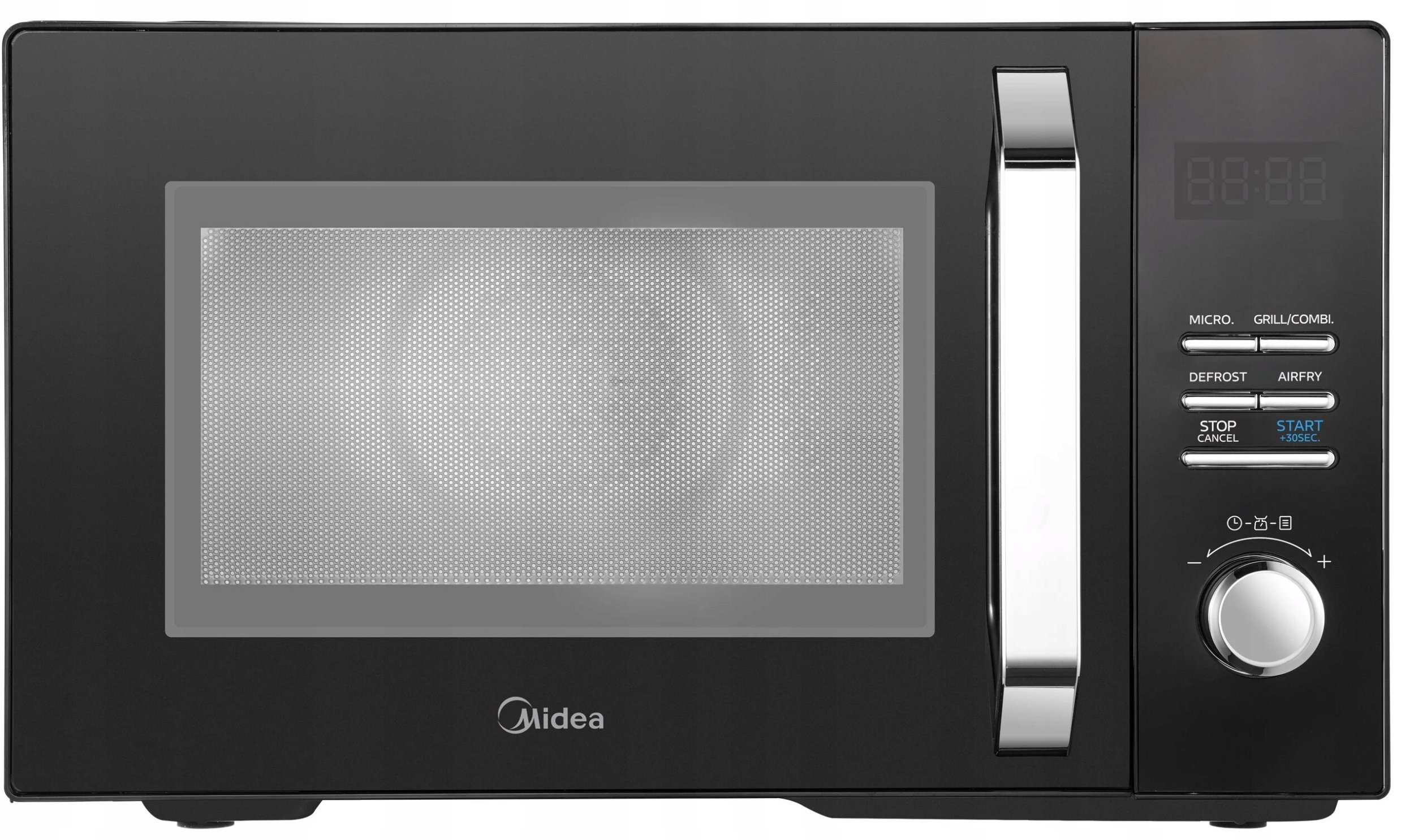 Kuchenka mikrofalowa Midea Microwave Oven | MAC23XF | Free standing | 23 L | 800 W | Convection | Grill | Black