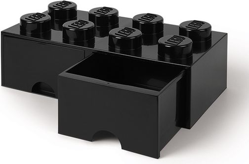 LEGO Room Copenhagen Brick Drawer 8 pojemnik czarny (RC40061733)