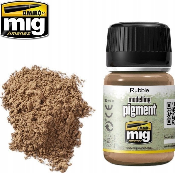 Vallejo Ammo: Modelling Pigment - Rubbel (35 ml)