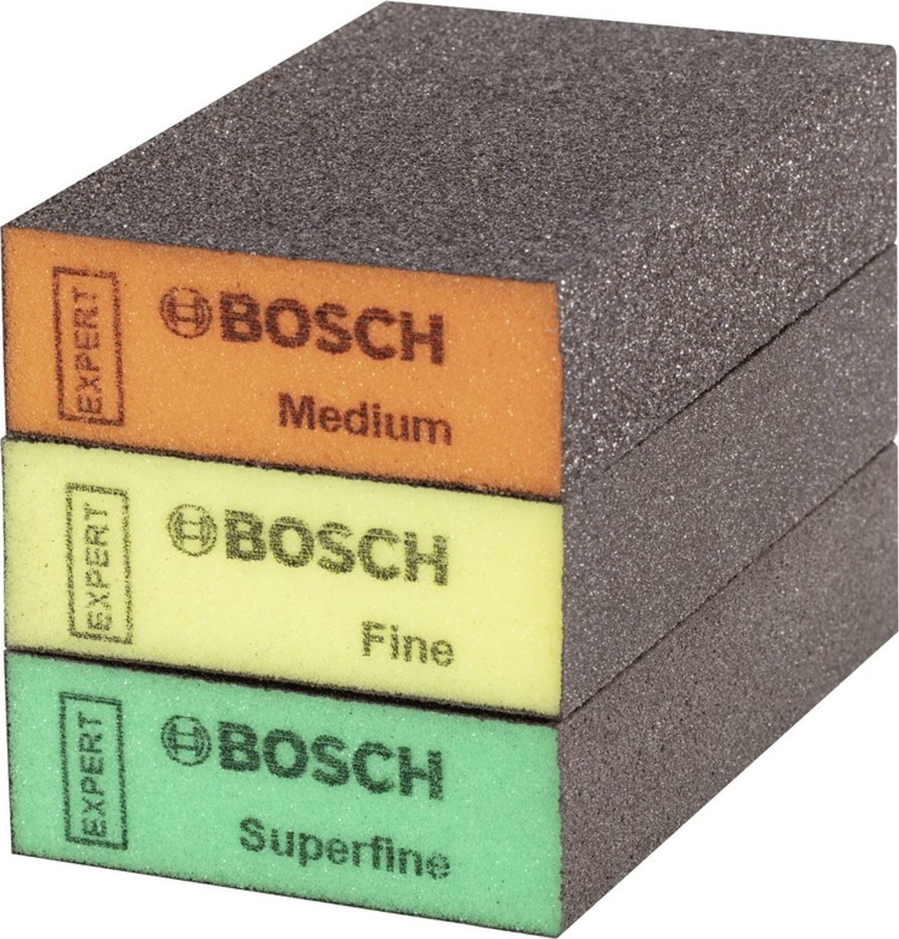 Bosch Zestaw klocków szlifierskich EXPERT S471 standard 3 szt.