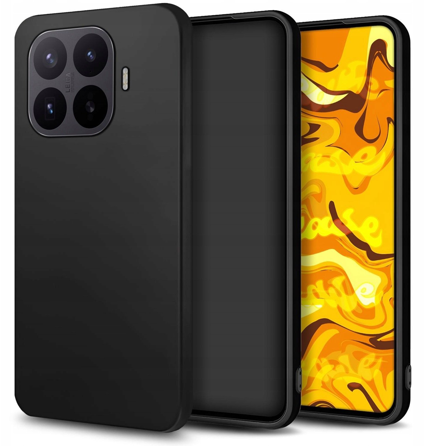 Hello Case Etui Do Xiaomi 17T Pro (czarne, matowe, gumowe, obudowa, silikon, Slim) (CASE1085)