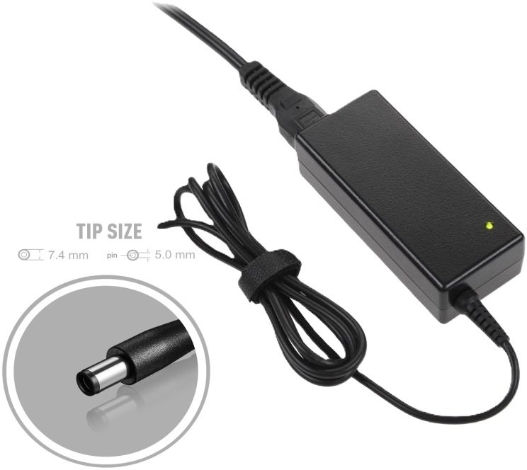 Zasilacz do laptopa Kiti 120W ładowarka do laptopa 18.5V 6.5A, 7.4x5.0mm + centrinis HP