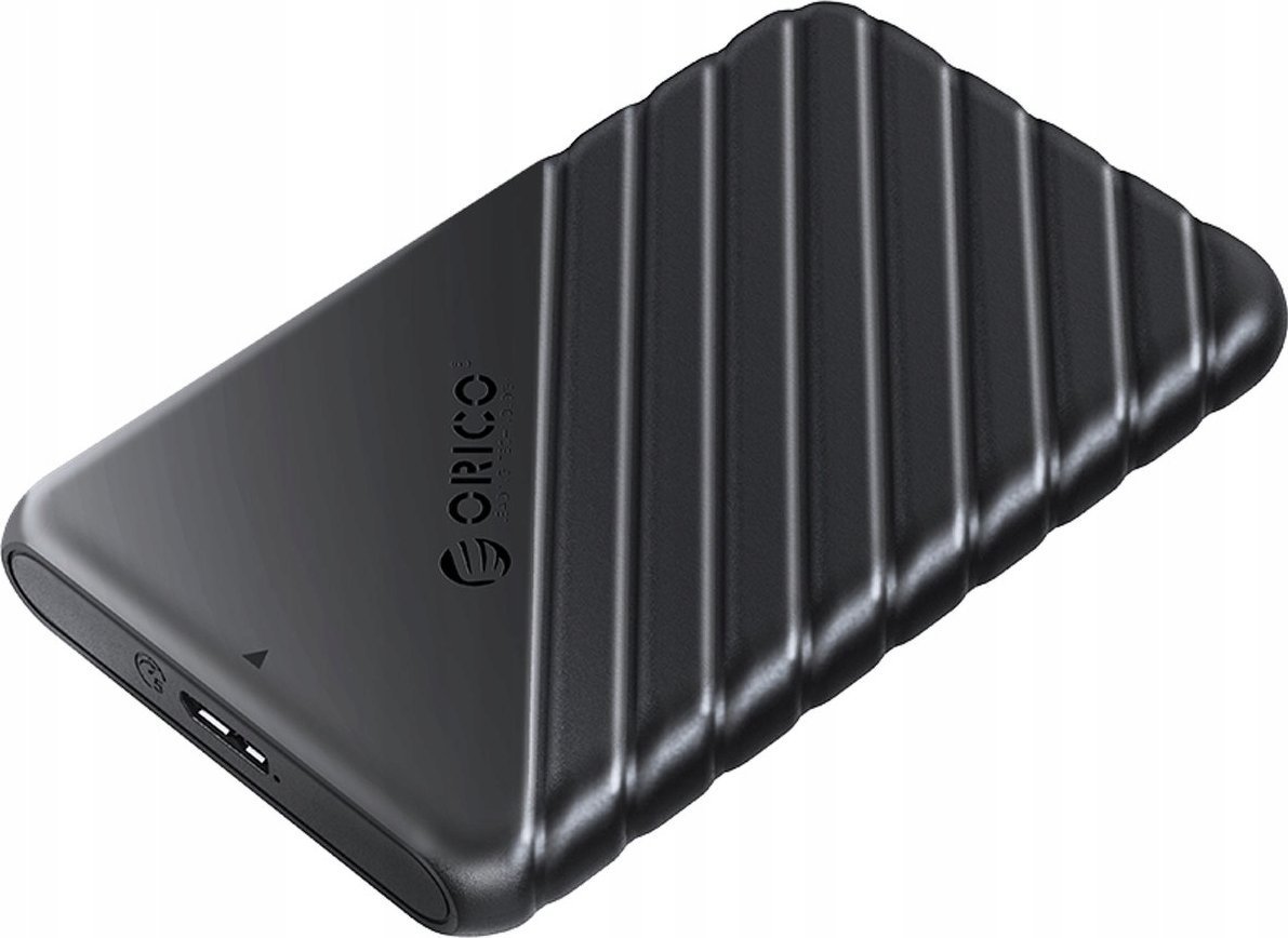 Orico Obudowa dysku 25PW1 HDD/SSD 2,5", 5Gbps, USB-A do USB Micro-B (czarny)