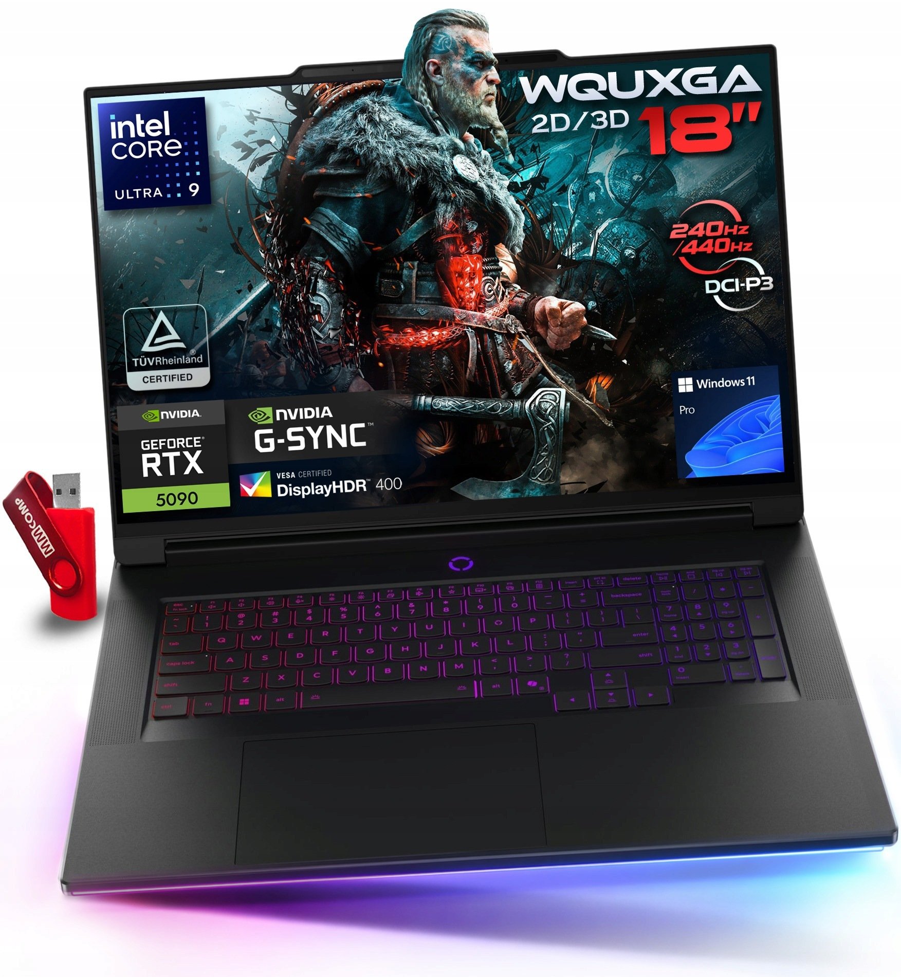 Lenovo Legion 9 Ultra 9 275HX / 96 GB / 1 TB / RTX 5090 / IPS (83EY0036SP)